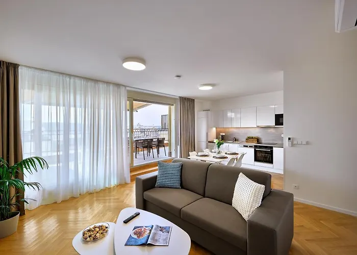 Downtown Suites Rubesova Prag